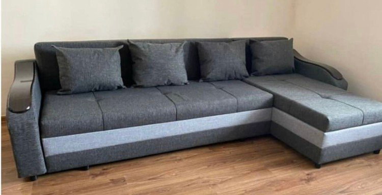Диван Nilstone 85x280x70 серый купить,319930