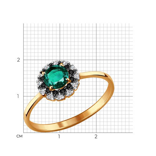 Кольцо Sokolov 715831 17,5р 1,82гр. купить,NaN