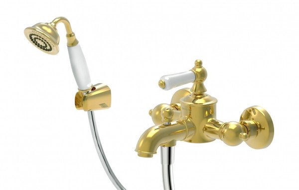 Смеситель Bravat F675109G-B золотистый купить,NaN