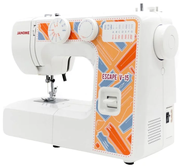 Швейная машина Janome Escape E V-15 белая купить,NaN