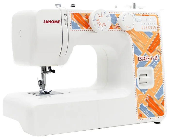 Швейная машина Janome Escape E V-15 белая купить,NaN