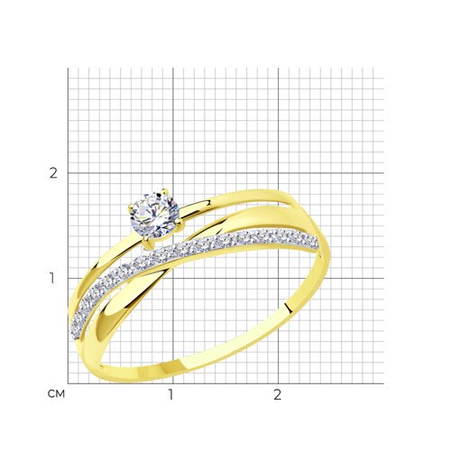 Кольцо Sokolov 016898-2 21р 1,53гр. купить,122400