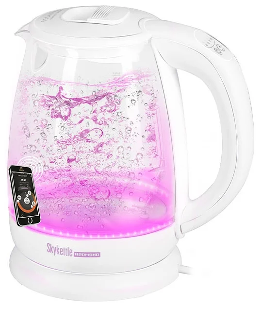 Электрочайник Redmond SkyKettle RK-G211S 1.7л белый купить,41990