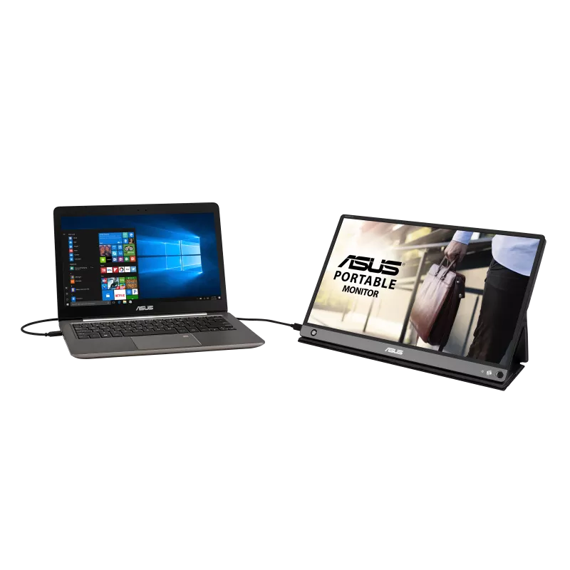 Монитор Asus ZenScreen Go MB16AHP 15.6" серый купить,0