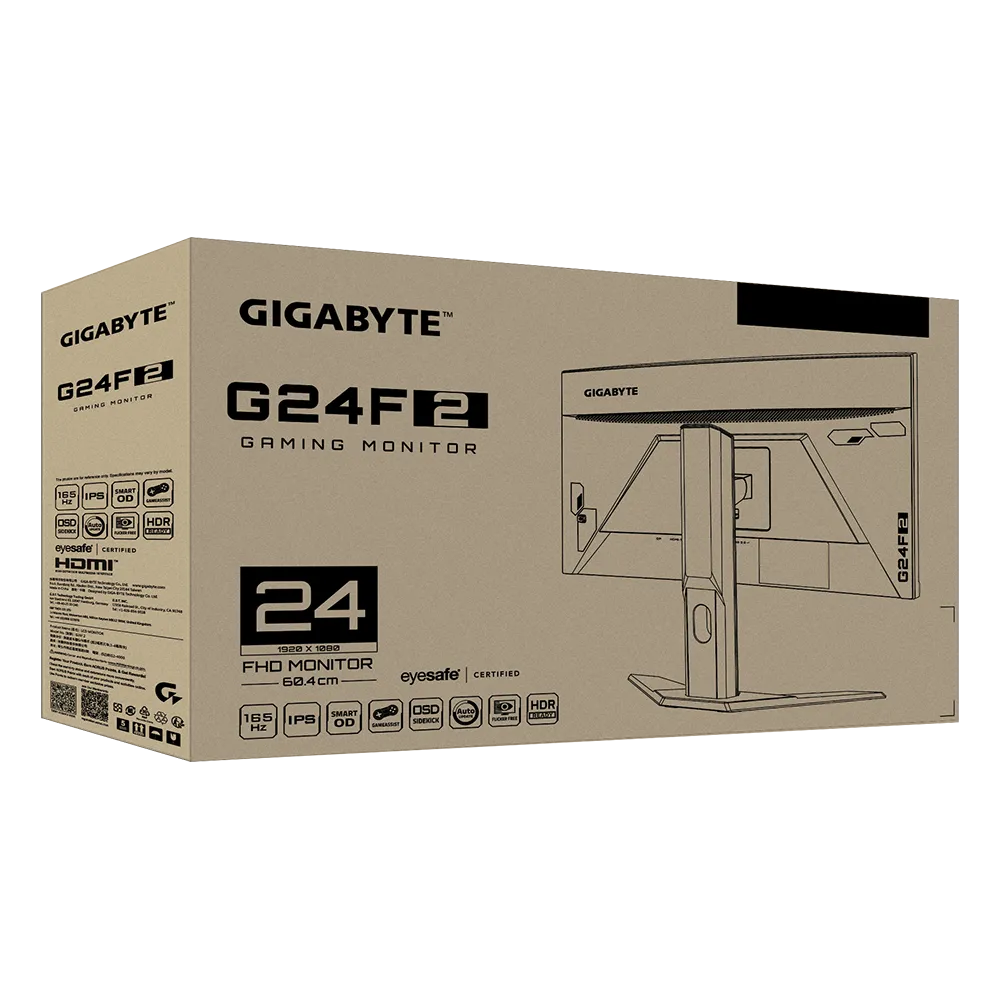 Монитор Gigabyte G24F 2 23.8" черный - ForteMarket Монитор Gigabyte G24F 2 23.8" черный купить,0