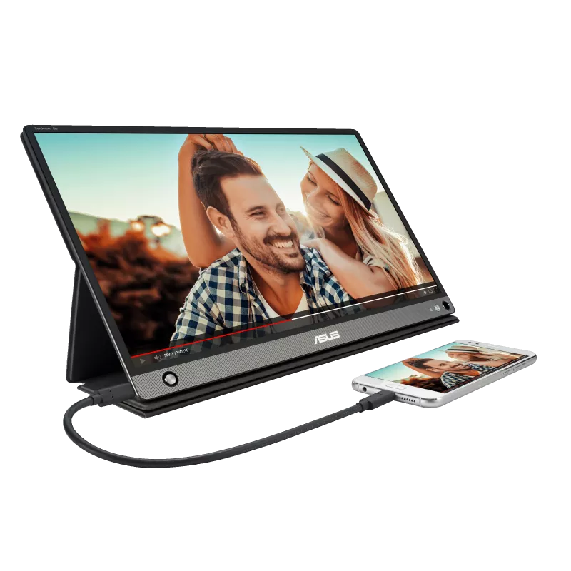 Монитор Asus ZenScreen Go MB16AHP 15.6" серый купить,0