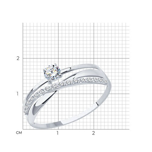 Кольцо Sokolov 017455 20,5р 1,42гр. купить,NaN
