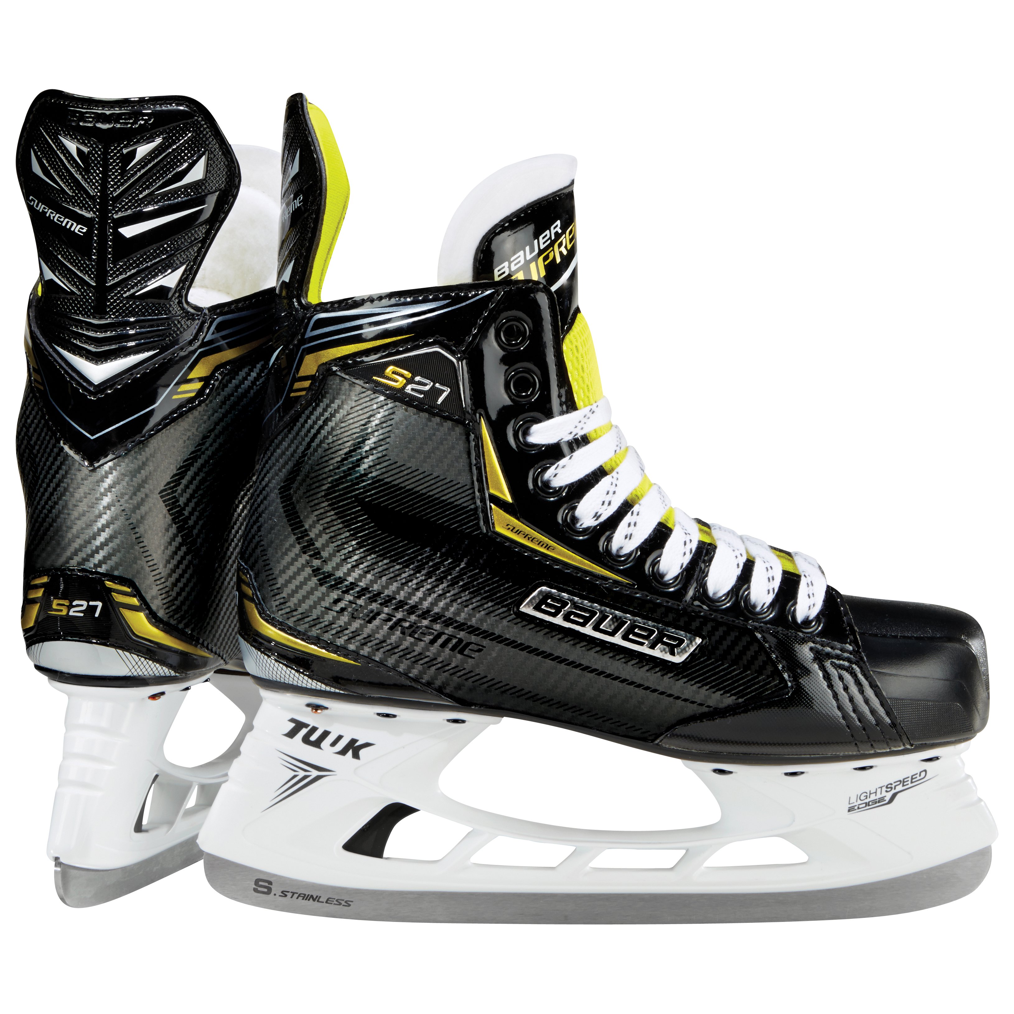 Коньки хоккейные Bauer Supreme S27 - Sr 7.5D 42,5 черные купить,NaN