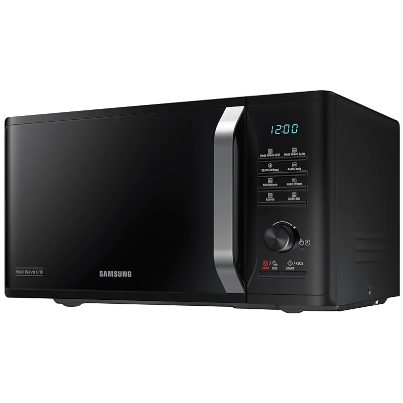 Микроволновая печь Samsung MG23K3575AK/BW черная купить,NaN