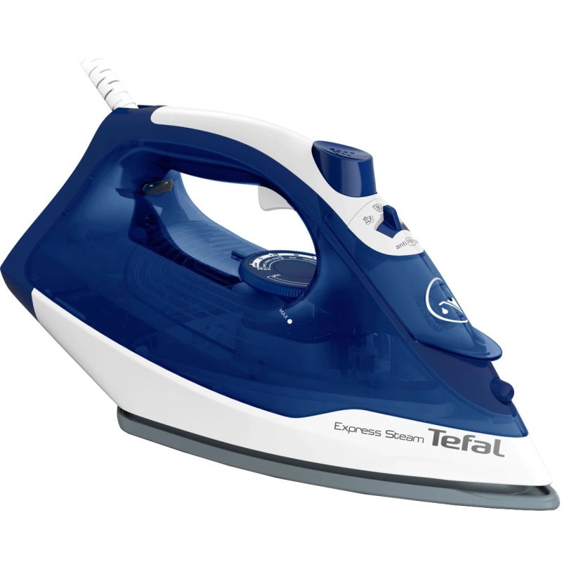 Утюг Tefal FV2838E0 бело-синий