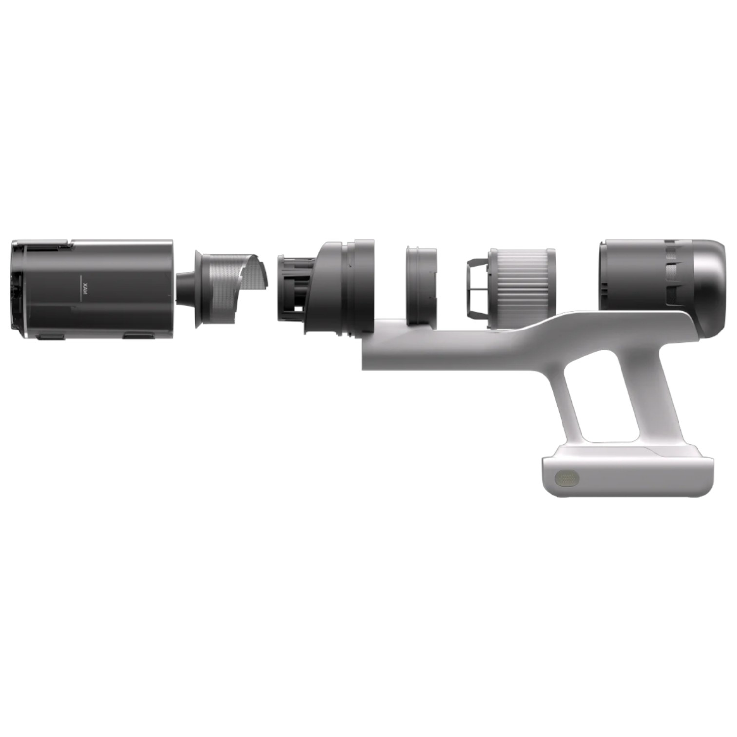 Беспроводной вертикальный пылесос Roborock H60 Hub Pro white