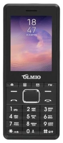 Мобильный телефон OLMIO A25 черный купить,NaN