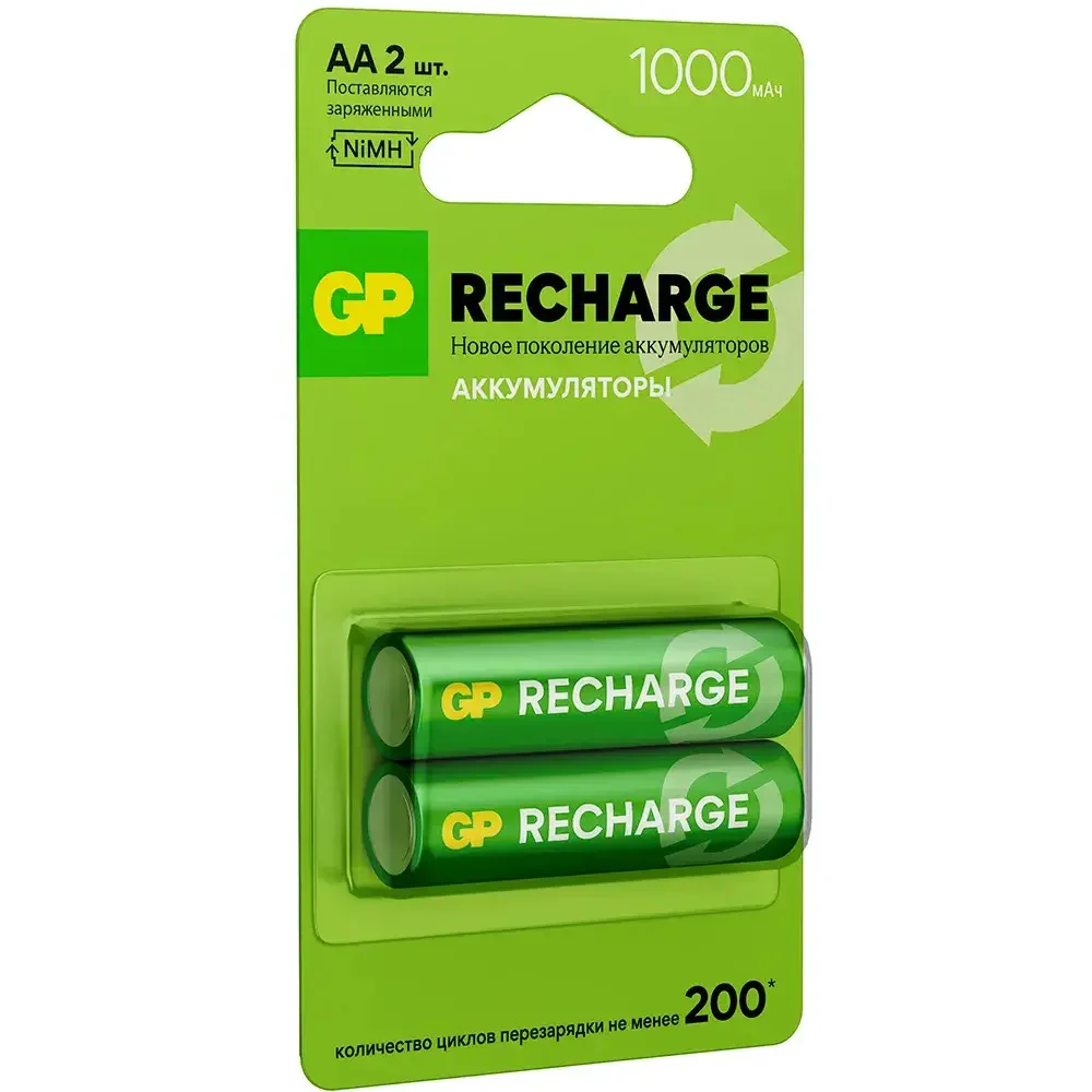 Аккумуляторные батарейки GP Smart Energy 1000 AA 2шт купить,4990