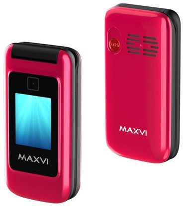 Мобильный телефон MAXVI E8 розовый купить,NaN
