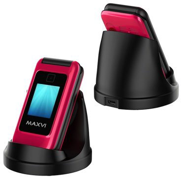 Мобильный телефон MAXVI E8 розовый купить,NaN