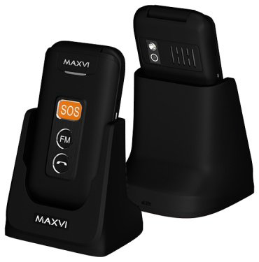 Мобильный телефон MAXVI E5 черный купить,NaN