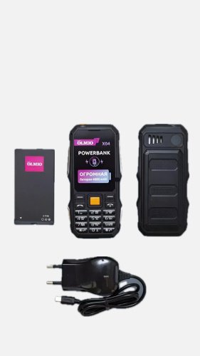 Мобильный телефон OLMIO X04 черный