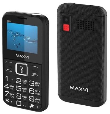 Мобильный телефон MAXVI B200 черный