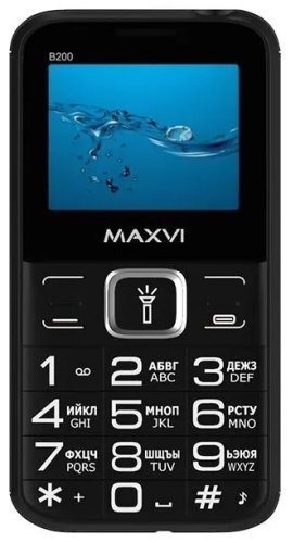 Мобильный телефон MAXVI B200 черный купить,0
