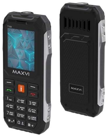 Мобильный телефон MAXVI T100 черный