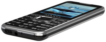 Мобильный телефон MAXVI X10i серебристый
