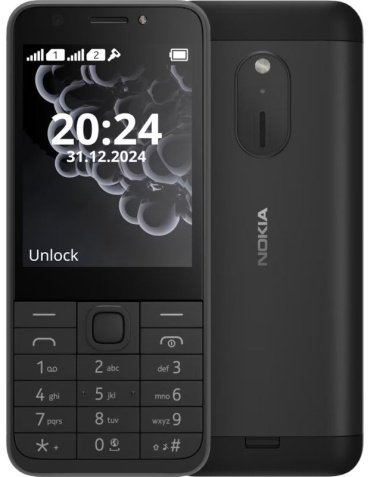 Мобильный телефон Nokia 230 4G 2024 черный