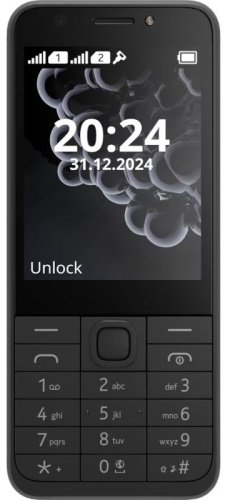 Мобильный телефон Nokia 230 4G 2024 черный купить,0