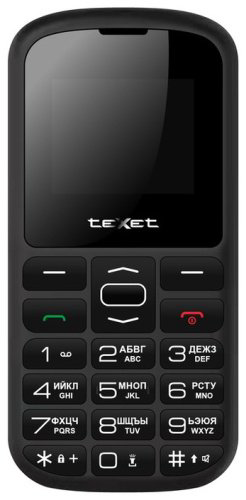 Мобильный телефон TeXet TM-B316 черный