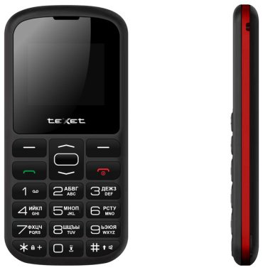 Мобильный телефон TeXet TM-B316 черный