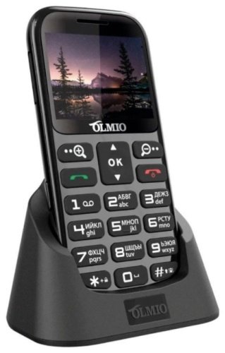 Мобильный телефон OLMIO C37 черный