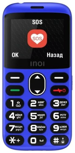 Мобильный телефон INOI 118B синий купить,NaN