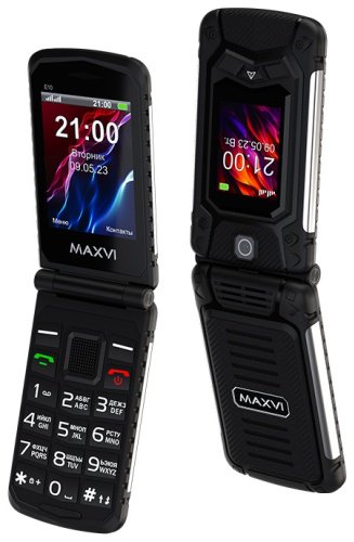 Мобильный телефон MAXVI E10 черный