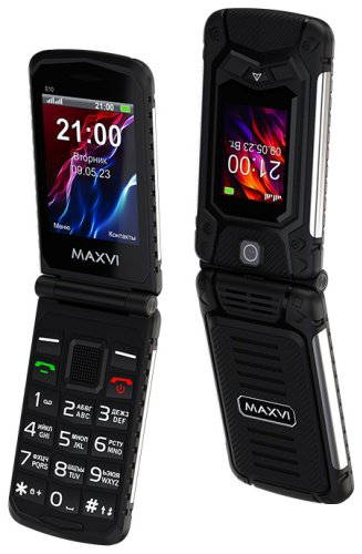 Мобильный телефон MAXVI E10 черный купить,NaN
