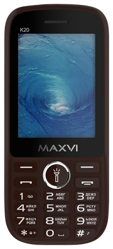 Мобильный телефон MAXVI K20 коричневый купить,0