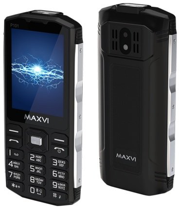 Мобильный телефон MAXVI P101 черный