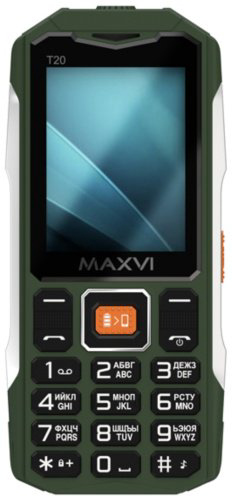 Мобильный телефон MAXVI T20 зеленый купить,NaN