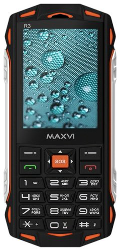 Мобильный телефон MAXVI R3 оранжевый купить,NaN