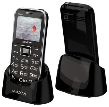 Мобильный телефон MAXVI B6ds up черный