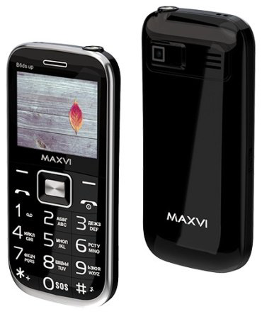 Мобильный телефон MAXVI B6ds up черный купить,NaN