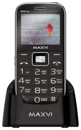 Мобильный телефон MAXVI B6ds up черный купить,NaN