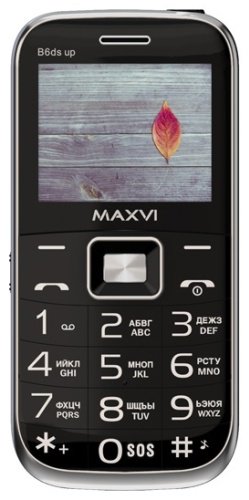 Мобильный телефон MAXVI B6ds up черный - ForteMarket Мобильный телефон MAXVI B6ds up черный купить,0