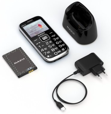 Мобильный телефон MAXVI B6ds up черный купить,NaN