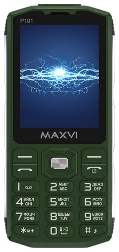 Мобильный телефон MAXVI P101 зеленый - ForteMarket Мобильный телефон MAXVI P101 зеленый купить,0