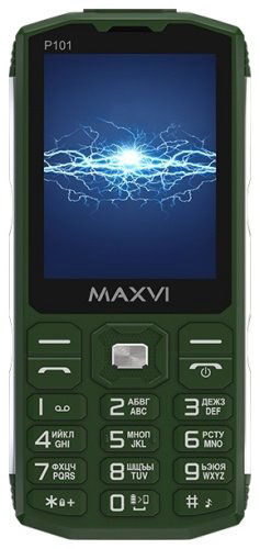 Мобильный телефон MAXVI P101 зеленый купить,NaN