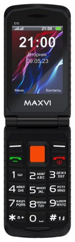 Мобильный телефон MAXVI E10 оранжевый купить,NaN