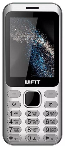 Мобильный телефон WIFIT WiPhone F2 серебристый