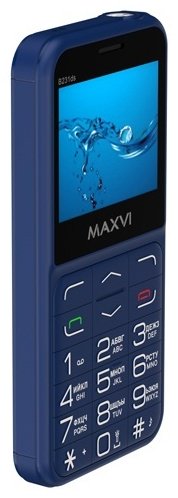 Мобильный телефон MAXVI B231DS синий купить,0