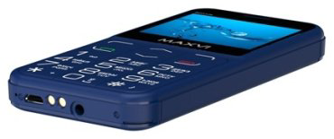Мобильный телефон MAXVI B231DS синий купить,NaN