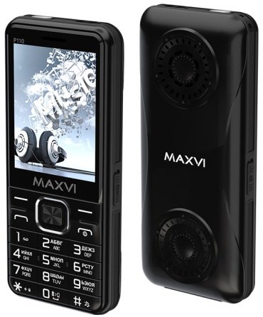 Мобильный телефон MAXVI P110 черный