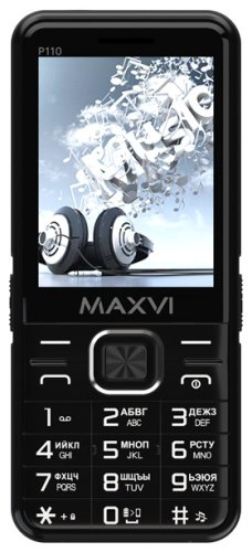 Мобильный телефон MAXVI P110 черный купить,NaN